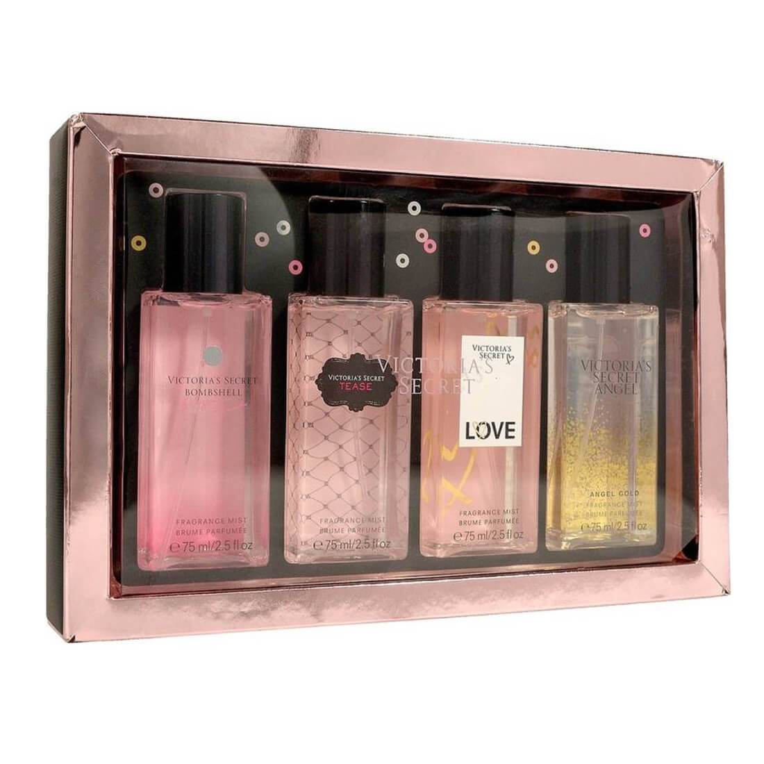 4-mista_1.jpg Victoria's Secret Fragrance Mist Pack of 4 Gift Set - Image 1
