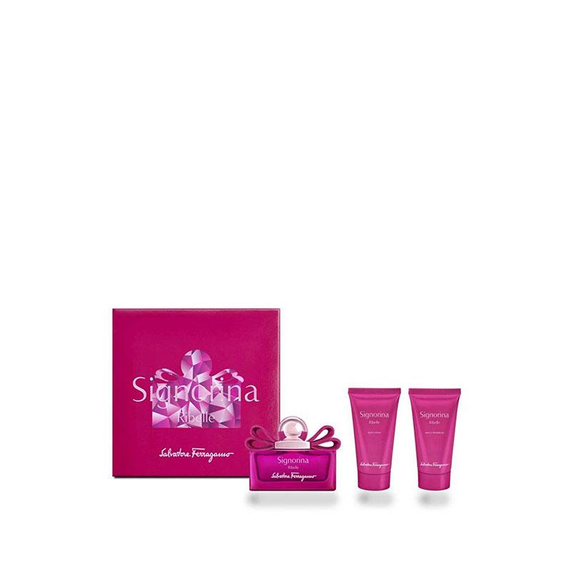 79_62bb9cbf-7d4d-4d5b-9ce9-d10c2c8dee26.jpg Salvatore Ferragamo Signorina Ribelle Gift Set - 150ml - Image 1