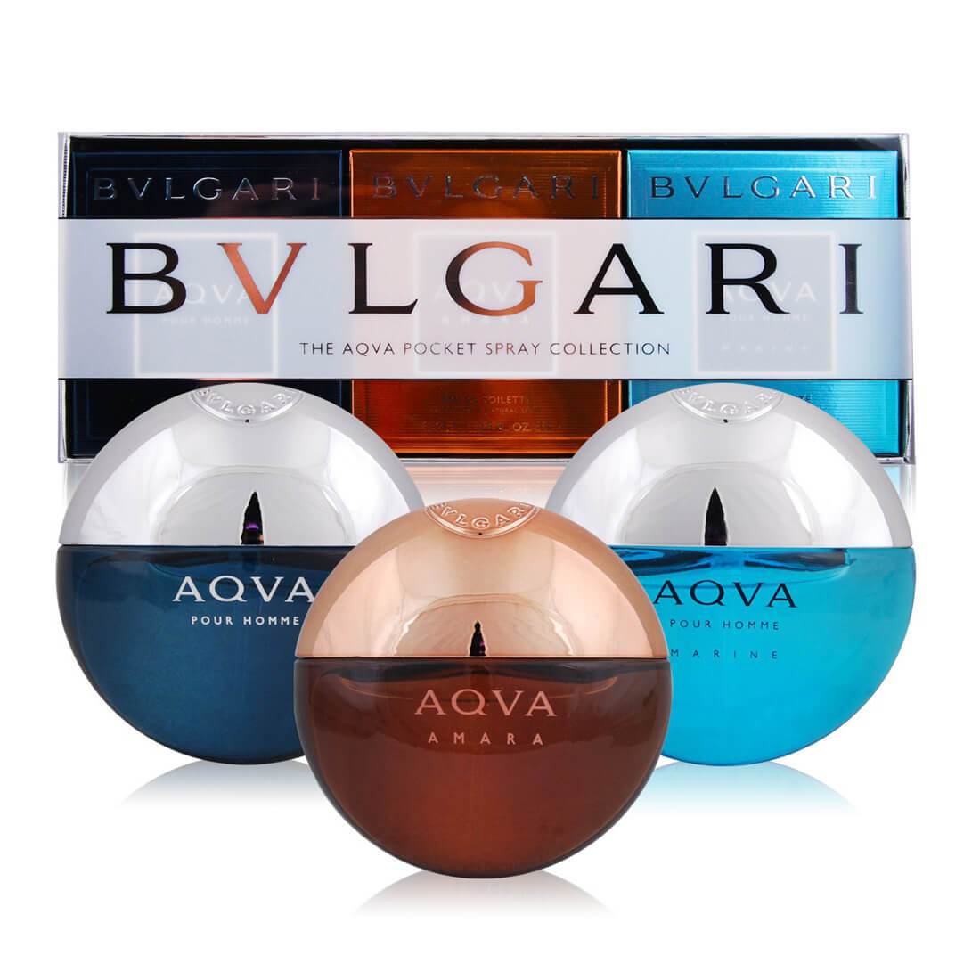 Bvlgari-The-Aqva-Pocket-Spray-Collection-Gift-Set-15ml-x3-1.jpg Bvlgari The Aqva Pocket Spray Collection Gift Set For Men 3 x 15ml - Image 1