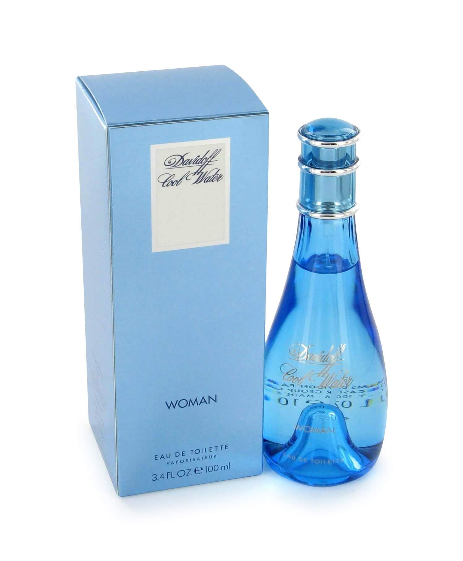 DDOFF-Cool-Water-W-100ml.jpg Davidoff Cool Water For Women Perfume - 100ml - Image 1