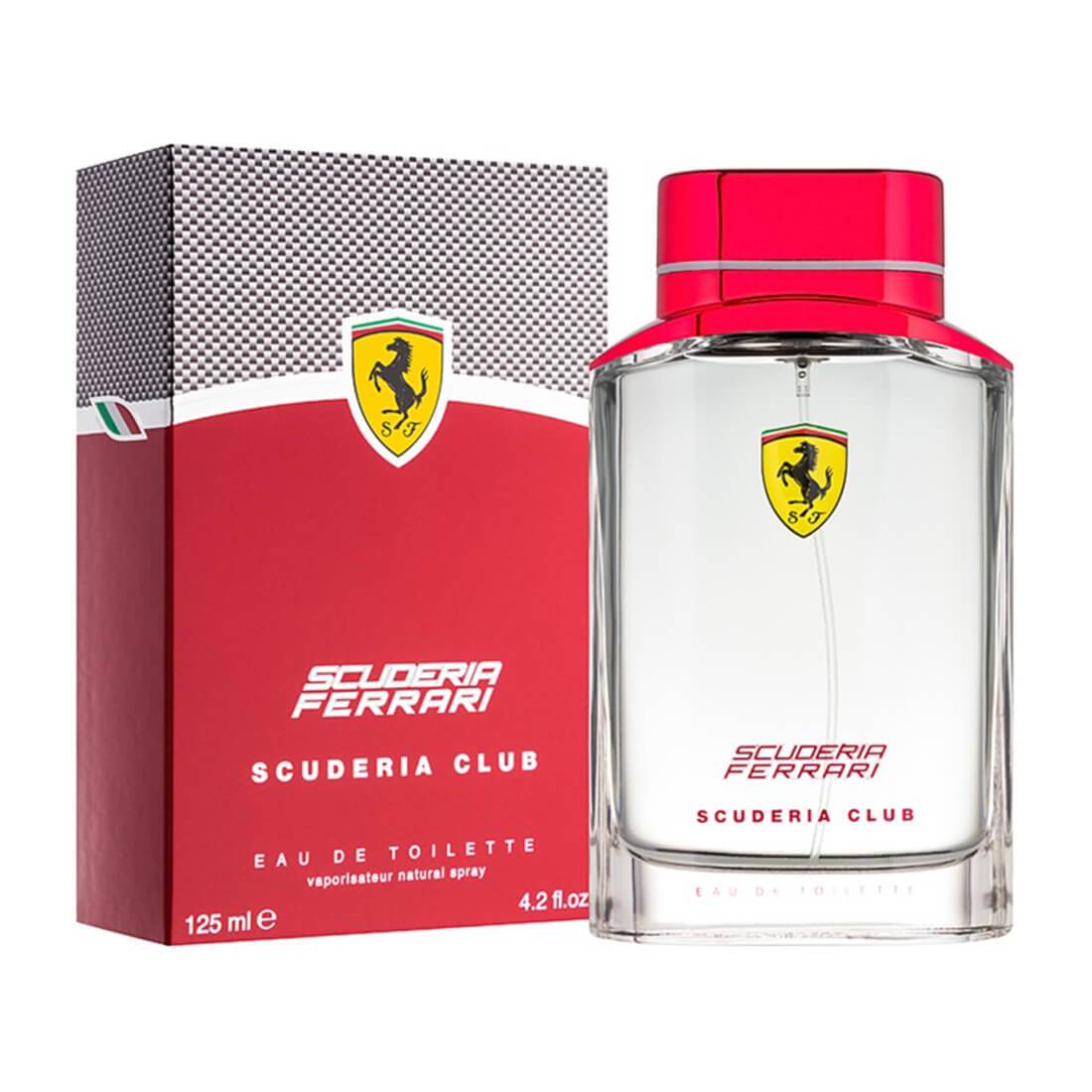 Ferrari-Scuderia-Club-125ml.jpg Ferrari Scuderia Club Perfume - 125ml - Image 1