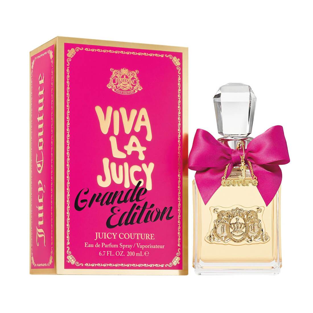 JC-Viva-La-Juicy-Grande-Edition-EDP-W-200ml-1.jpg Juicy Couture Viva La Juicy Grande Edition Eau De Perfume For Women 200ml - Image 1