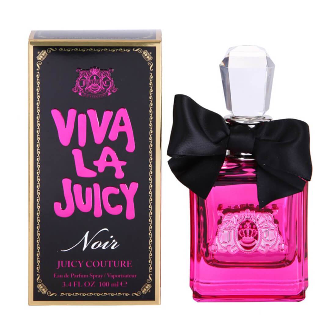 JC-Viva-La-Juicy-Noir-EDP-W-100ml-5.jpg Juicy Couture Viva La Juicy Noir Eau De Perfume For Women - 100ml - Image 1