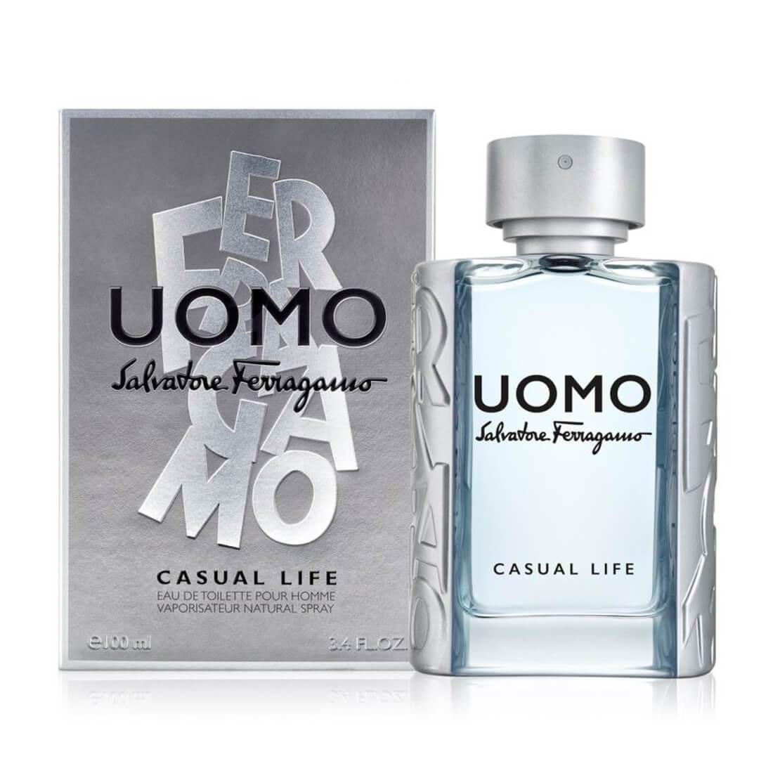 SF-Uomo-Casual-Life-EDT-M-100ml-1.jpg Salvatore Ferragamo Uomo Casual Life Eau De Toilette For Men 100ml - Image 1