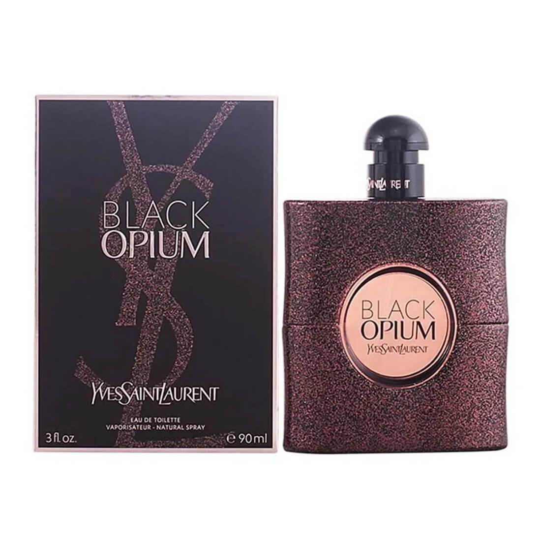 YSL-Black-Opium-EDT-W-New-90ml-1.jpg Yves Saint Laurent Black Opium Eau De Toilette For Women 90ml - Image 1