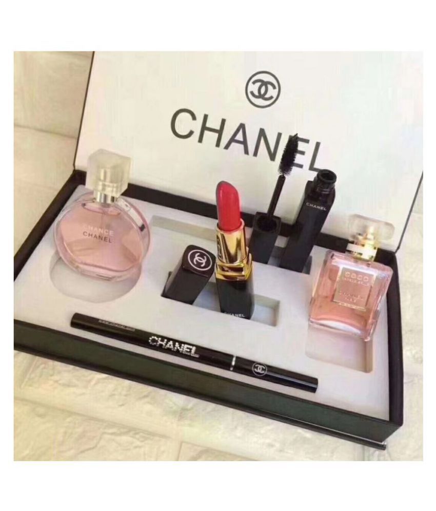 a.jpg Chanel Gift Set (2 Perfume + 4 Lipstick Intense Lip Color) 100Gm - Image 1
