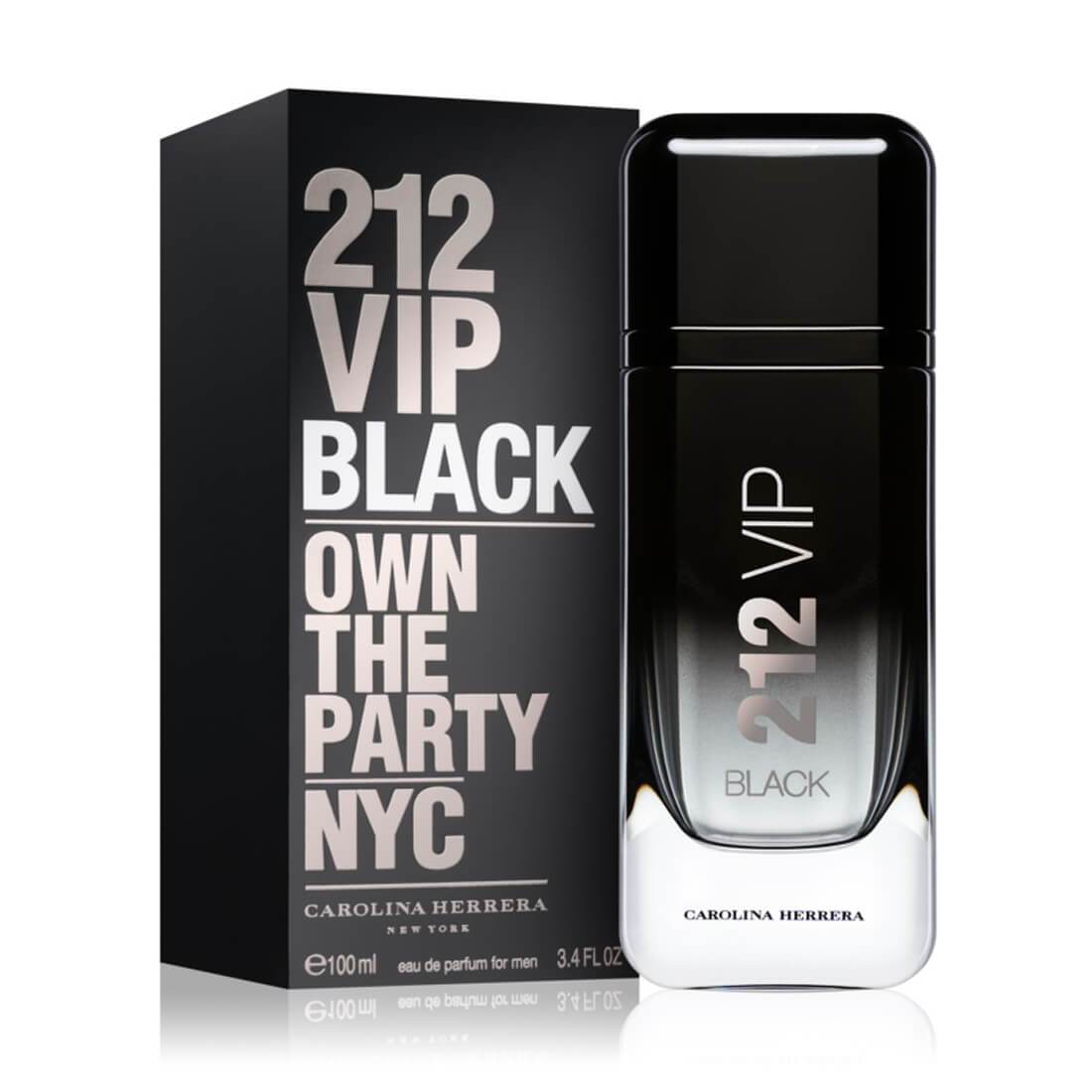 ar2lEv.jpg Carolina Herrera 212 Vip Black Extra Perfume For Men - 100ml - Image 1