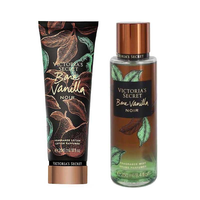 barevanillacopy.jpg Victoria's Secret Bare Vanilla Noir Combo (Mist & Body Lotion) - Image 1