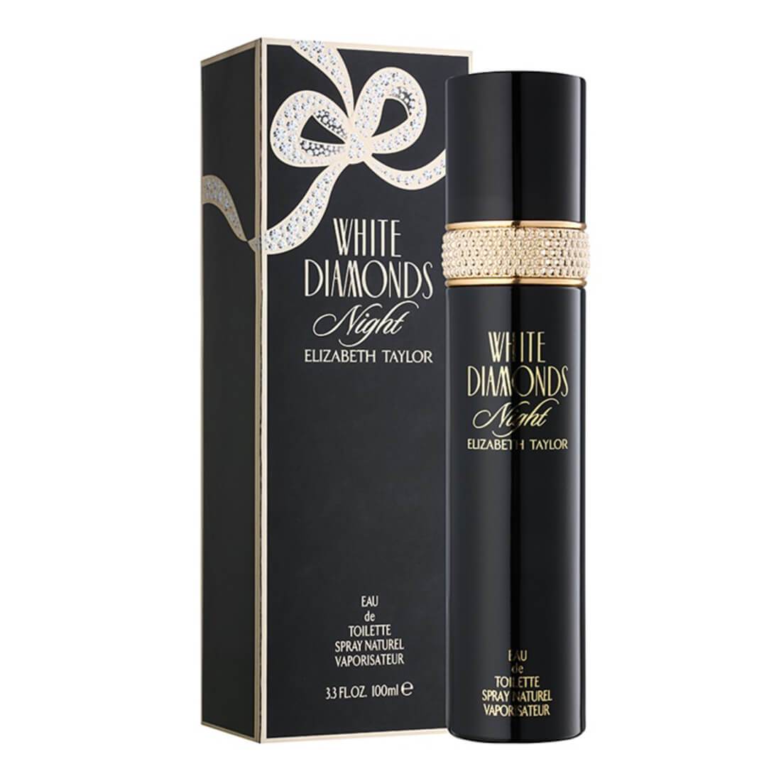 c7Ay7x.jpg Elizabeth Taylor White Diamond Night Perfume - 100ml - Image 1