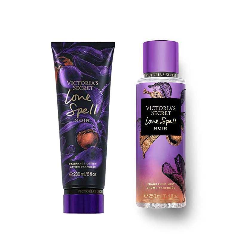 lovespillnoircombo.jpg Victoria's Secret Love Spell Noir Combo (Mist & Body Lotion) - Image 1