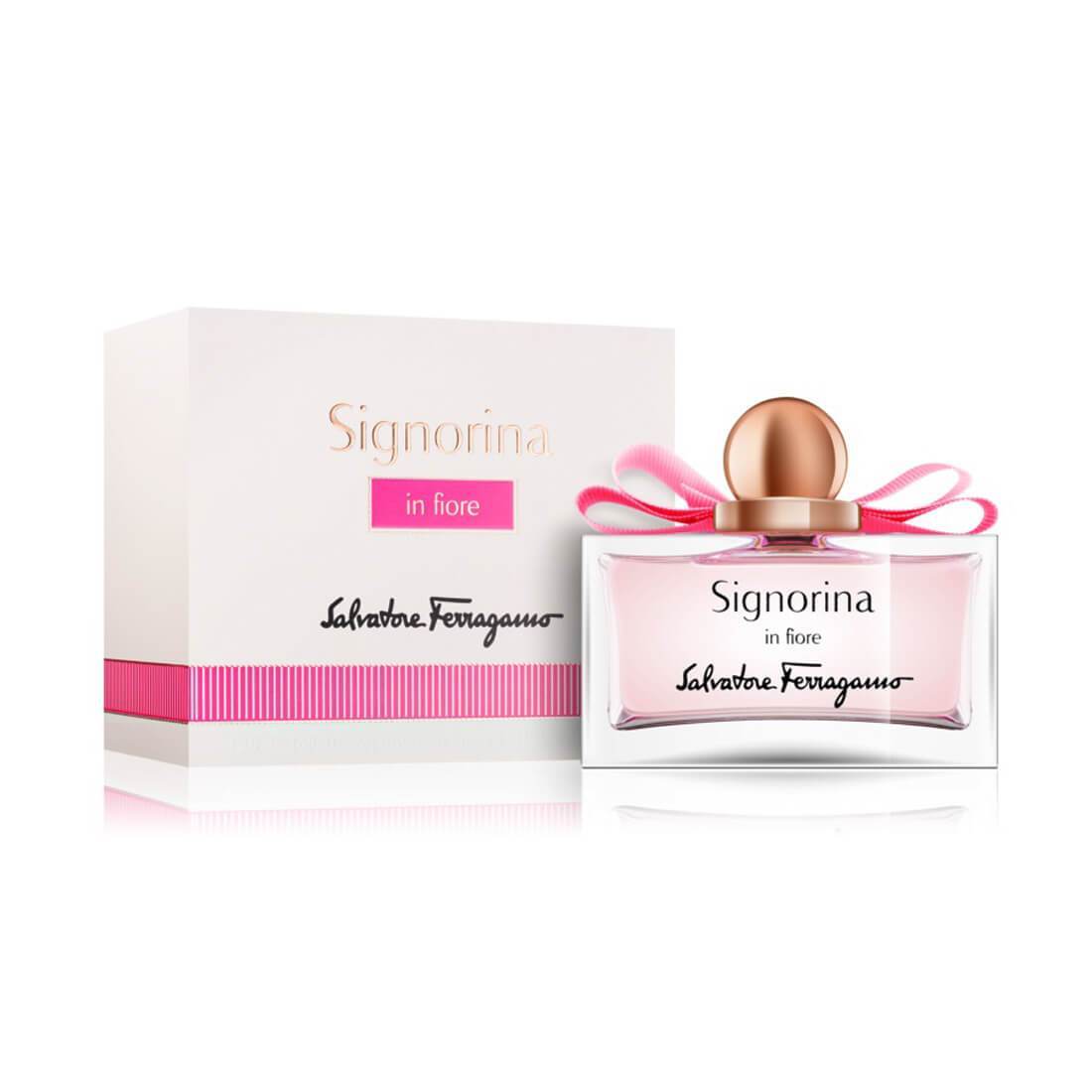 nKxJHu.jpg Salvatore Ferragamo Signorina in Fiore EDT Perfume - 100ml - Image 1
