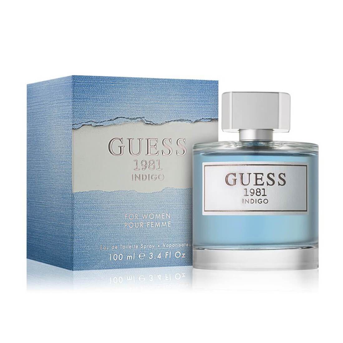 q8pD7M.jpg Guess 1981 Indigo Eau De Toilette For Women - 100ml - Image 1