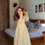 Floor-Length Flared Anarkali Suit/Gown Pattern