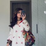 Ruby Cherry Cotton Kurta Set