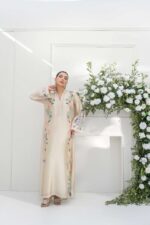 Ivory Silk Embroidered Suit
