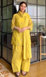 Designer Farshi Palazzo Party Wear Set - Image 6