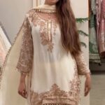 Royal Cream Blossom Suit