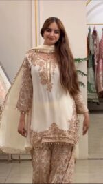 Royal Cream Blossom Suit