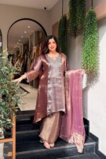 Kurta palazzo and Dupatta Set - Image 4