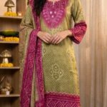 Printed Kurta Set with Dupatta